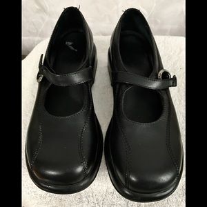 Dansko Black Mary Janes.  Size 41.